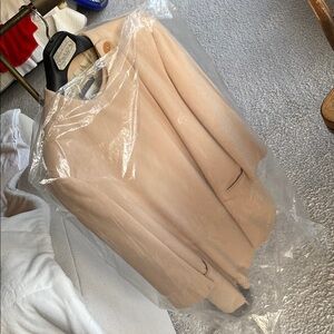 Giorgio Armani, Made in Italy, Elegant Tan Blazer, Vintage RARE